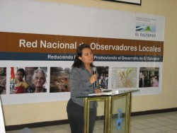 Inga. Ana Deysi López, directora del Observatorio Ambiental